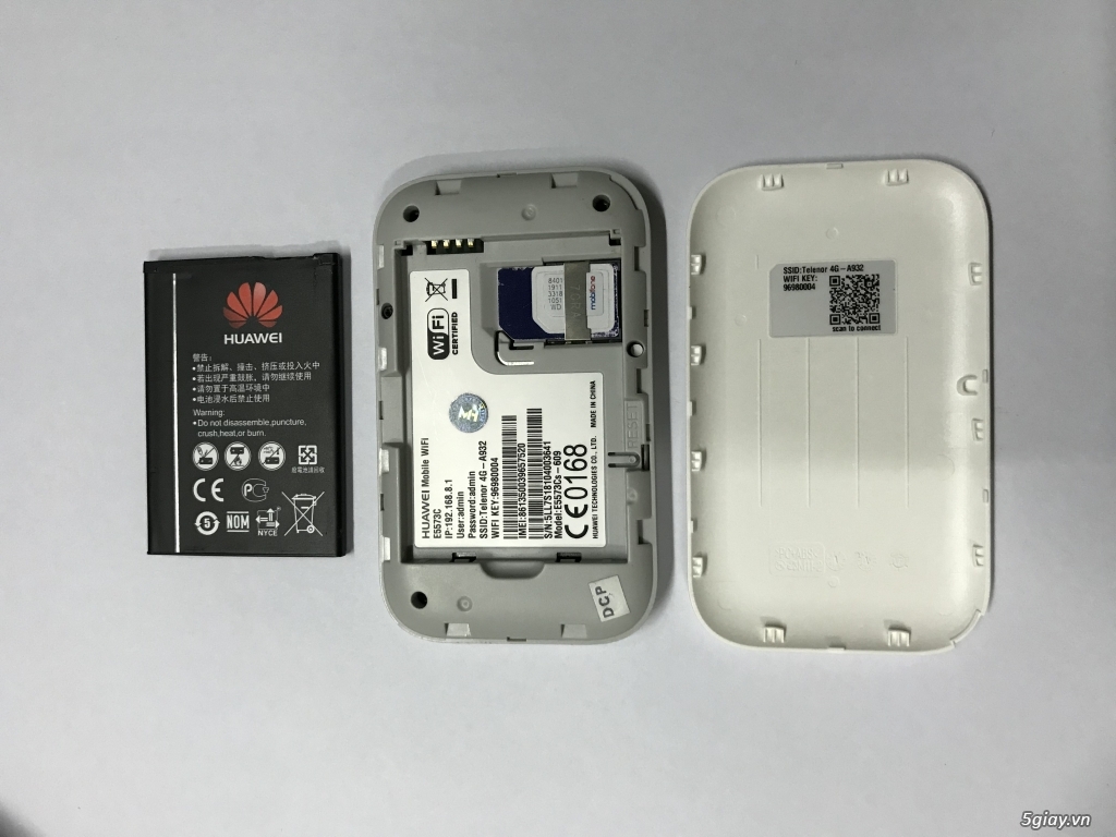 Wifi di động kiêm Repeater 4G HUAWEI E5573C quốc tế End: 23h00 ngày 25-02-2020 - 5