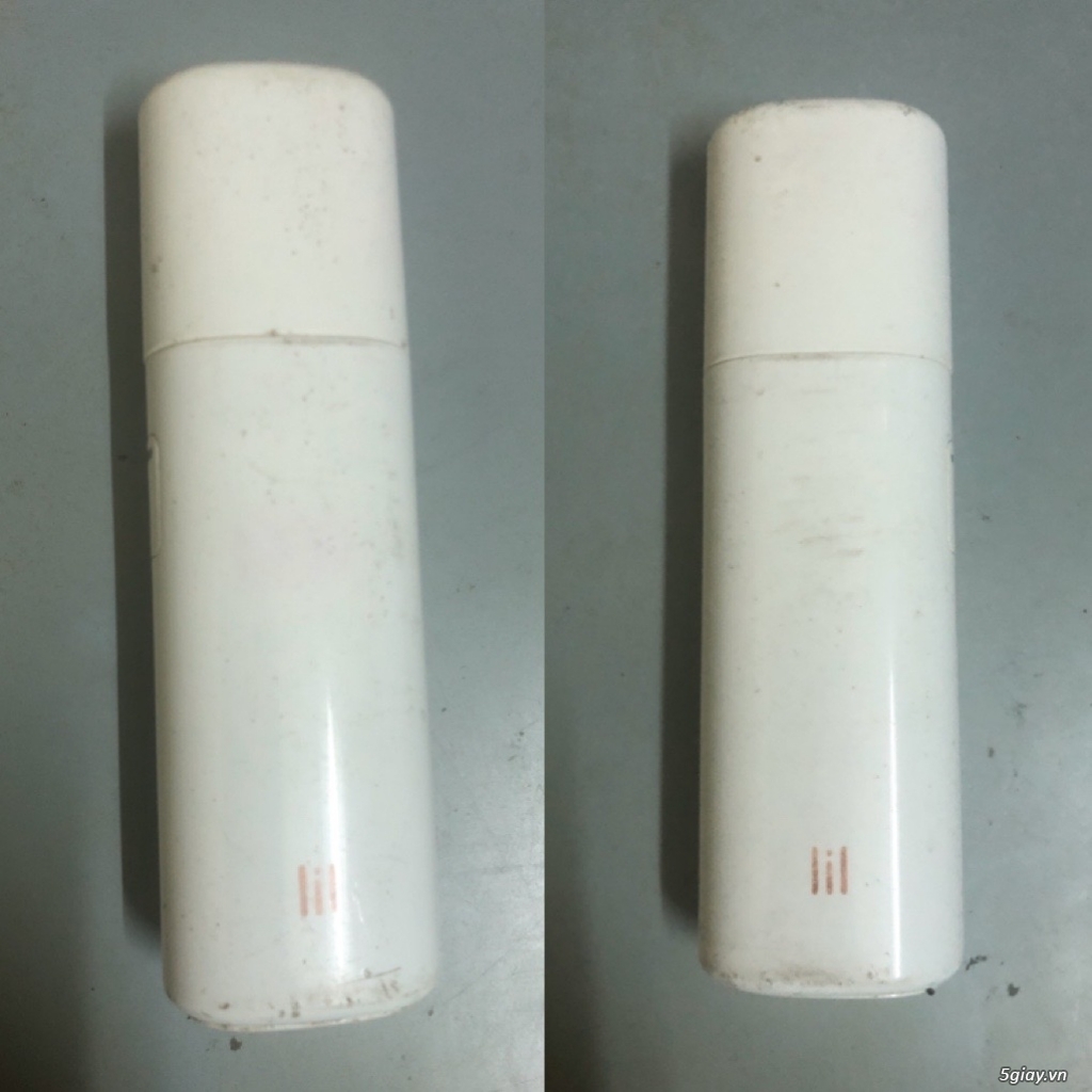 Xác thuốc lá điện tử LIL PLUS,trắng,bị đèn đỏ,end 22h59-24/02/2020