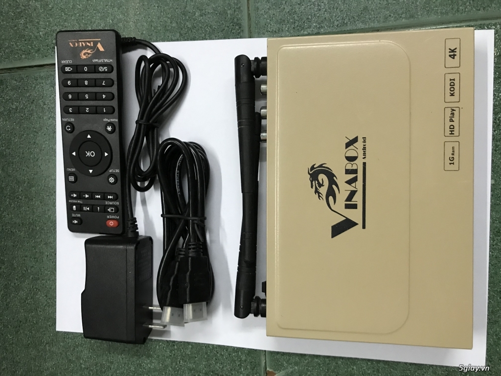 Smart tivi box VINABOX X2 4K chính hãng VN End: 23h00 ngày 26-02-2020