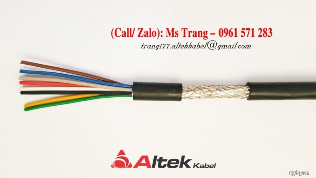 Cáp tín hiệu chống nhiễu Altek Kabel bao giá toàn quốc