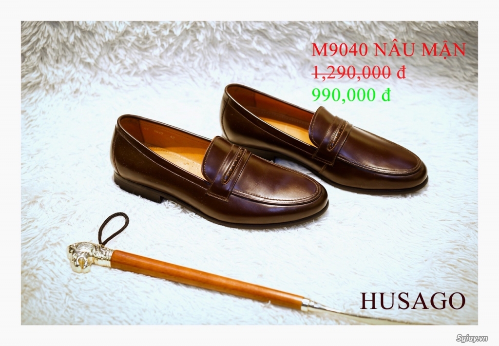Husago - Giày Da Nam Handmade Cao Cấp - 14