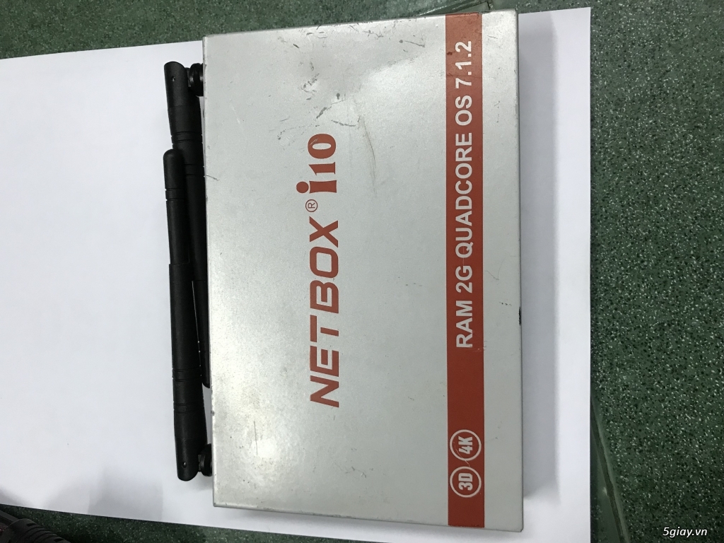 Smart tivi box 4K NETBOX I10 Ram 2GB chính hãng VN End: 23h00 ngày 28-02-2020 - 1