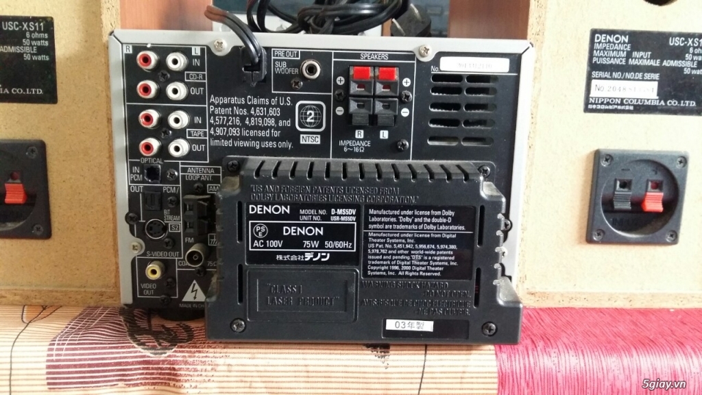 Dàn mini Denon M-S5DV - 3