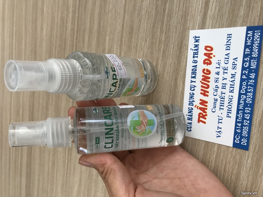 Nước rửa tay nhanh Clincare- chuẩn bệnh viện