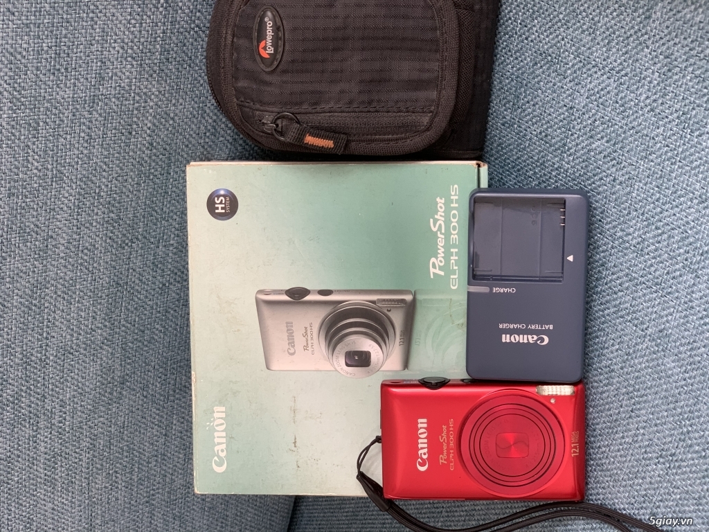 Máy Chụp Hình Canon PowerShot ELPH 300 HS - 2