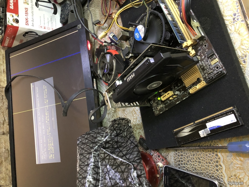 Thanh lý 2 VGA MSI GTX 750TI /OC