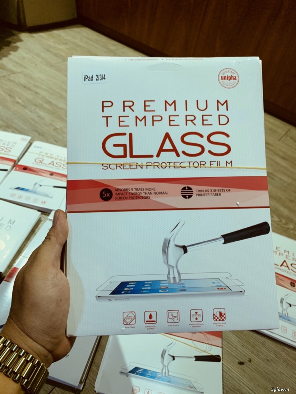 CƯỜNG LỰC IPAD TẤT CẢ MÃ - 1