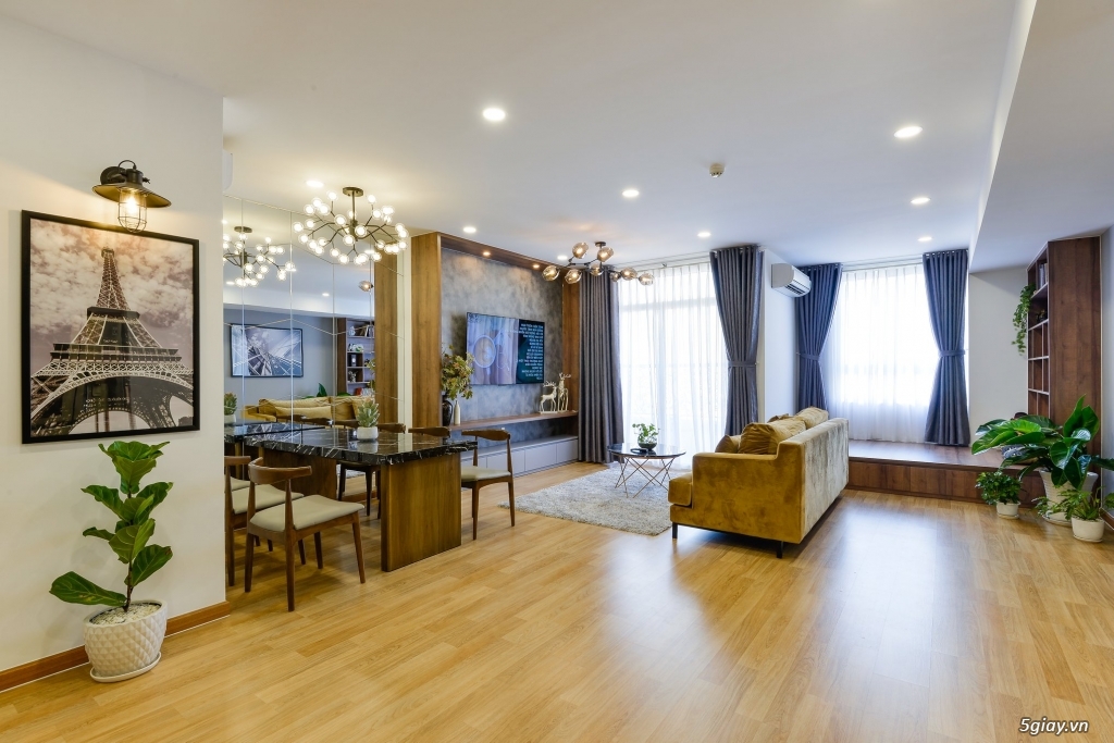 Cho thuê căn hộ Grand Riverside 3PN, view Q1, nội thất cao cấp 800tr - 1