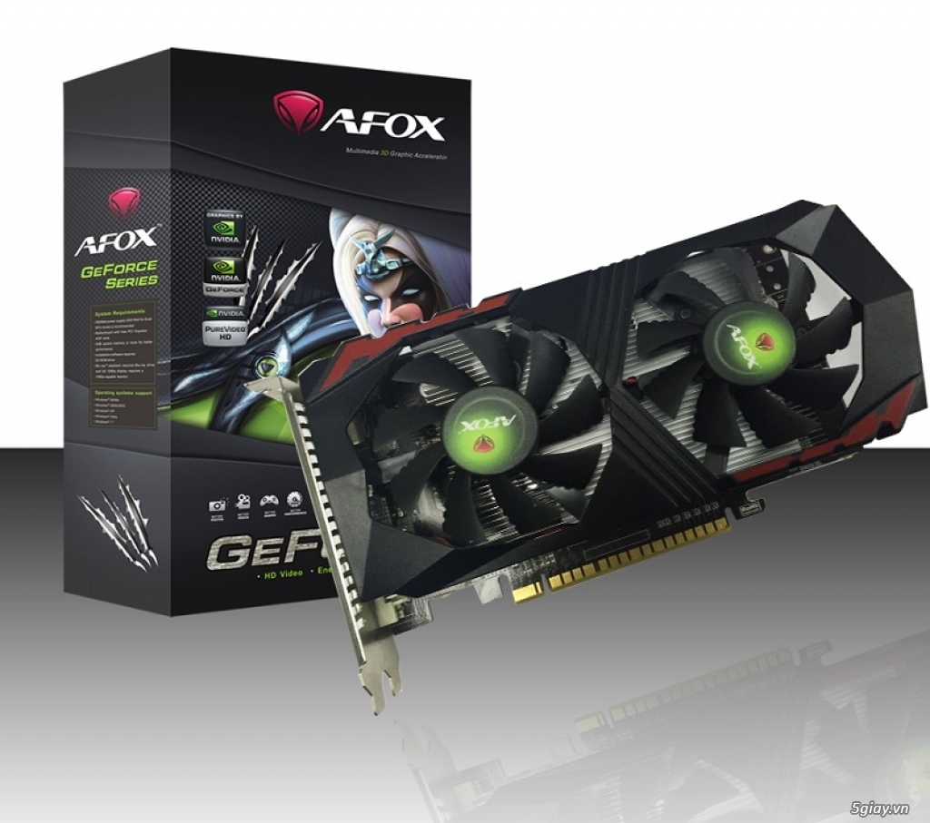 Bán Card Màn Hình AFOX GeForce GTX 1080Ti 11GB GV-N108TAORUS X-11GD - 2