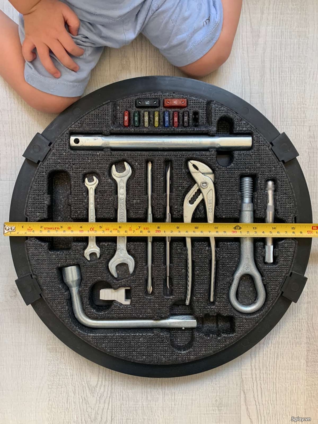 Tool kit emergency Mercedes Benz Sclass 5giay