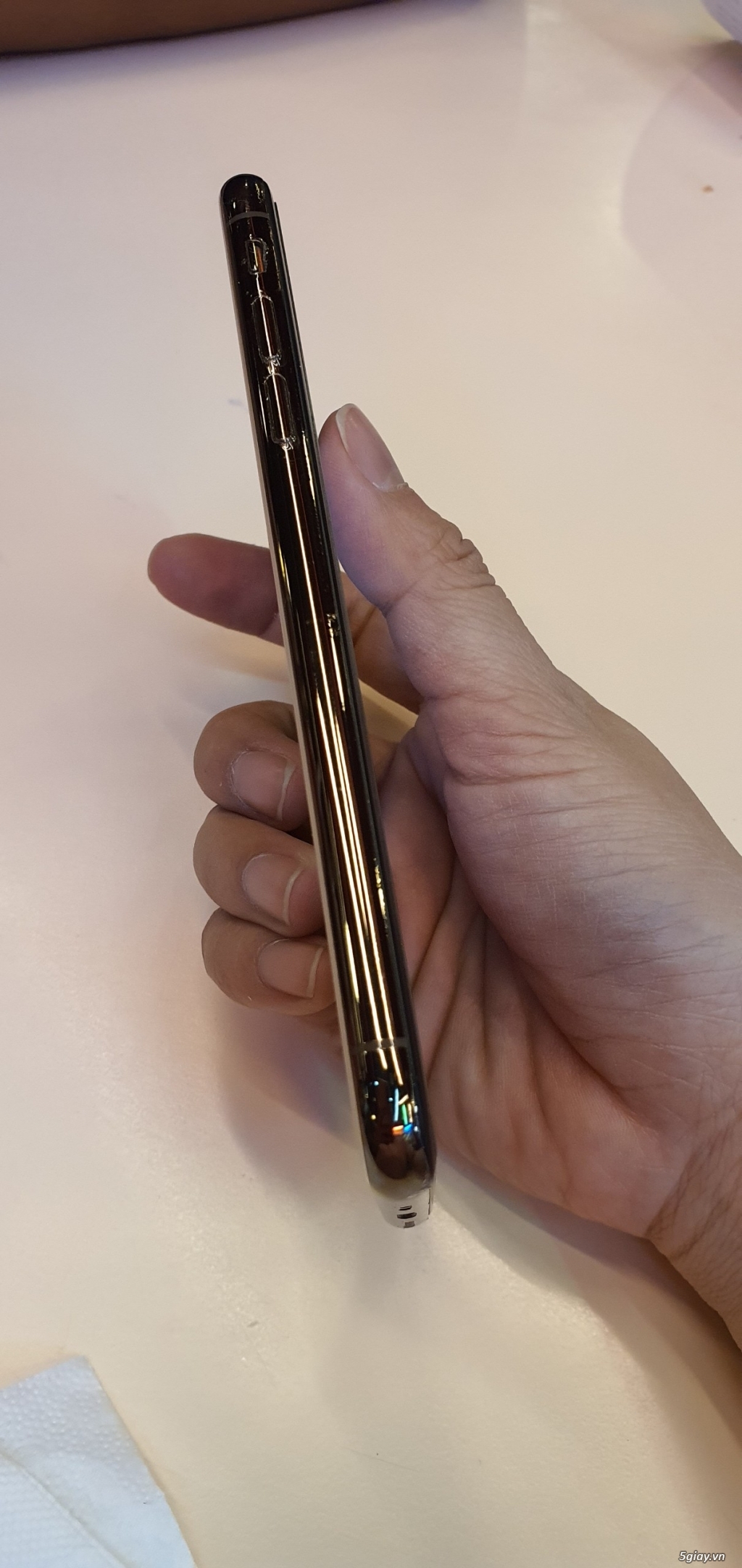 iphone xs gold 256gb mới 99.9%