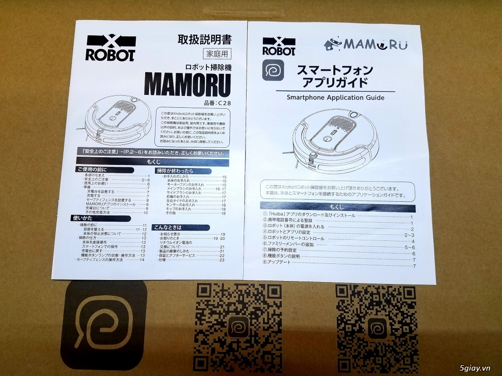 Robot hút bụi MAMORU C28 hàng JAPAN mới 100% - 13