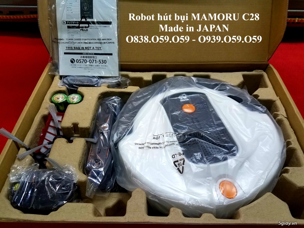Robot hút bụi MAMORU C28 hàng JAPAN mới 100% - 6