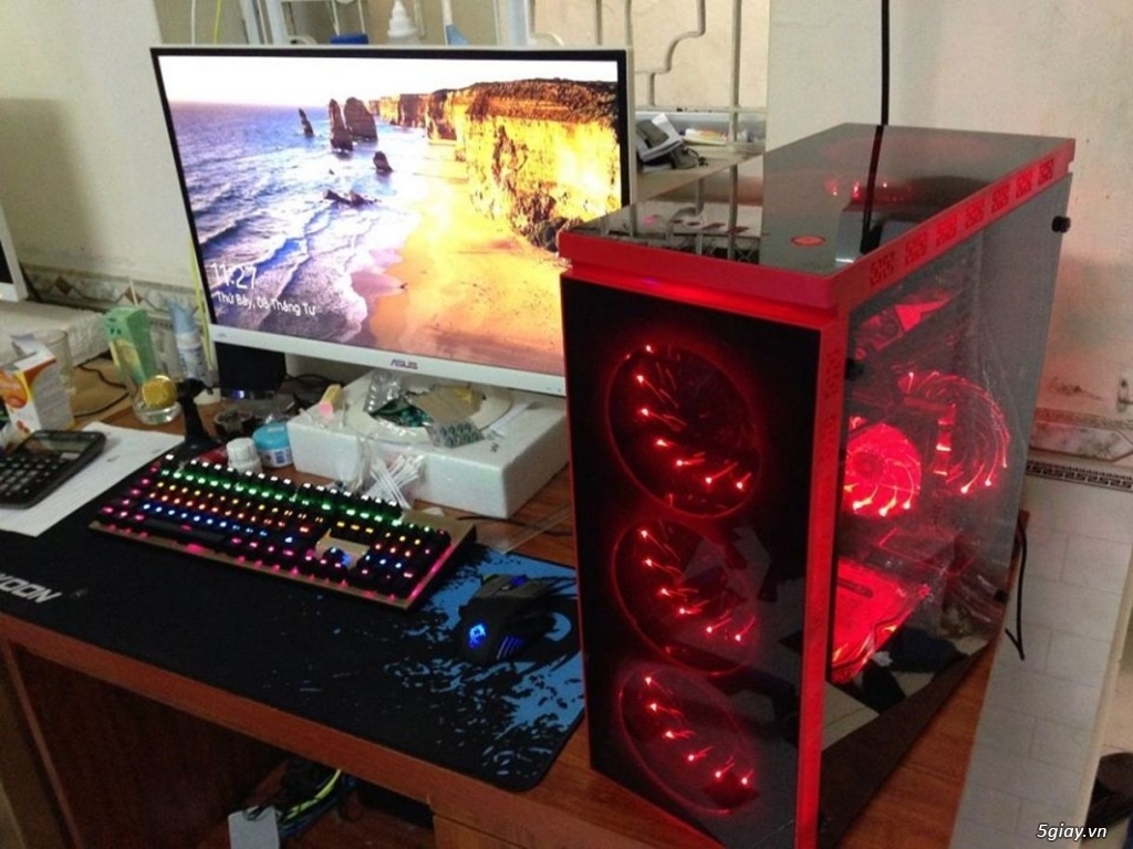 PC THIẾT KẾ ĐỒ HỌA 3DS MAX,SKETCHUP,SOLIDWORKS 2 CPU XEON  X5675 - 1