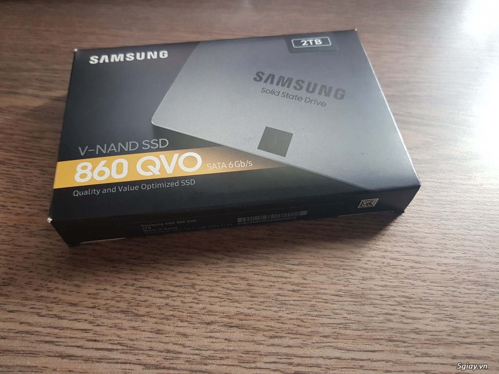 SSD Samsung 860 Qvo 2TB 2.5-Inch SATA III (mã MZ-76Q2T0B) | 5giay
