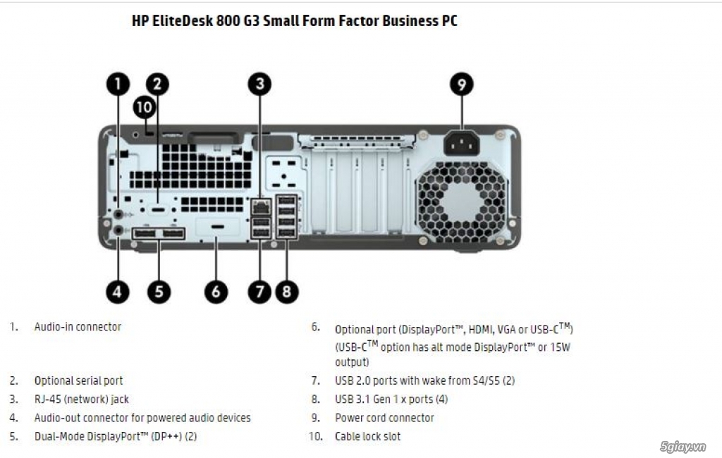 Máy Bộ Hp 800 G3 - 1
