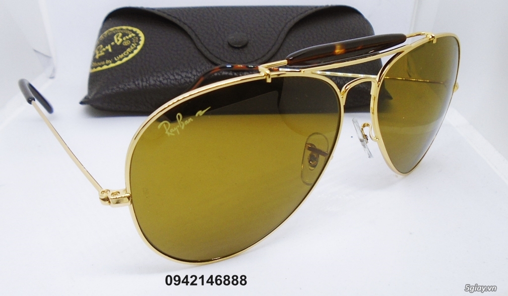 KÍNH B&L Rayban U.S.A 3 cầu chính hãng - 16