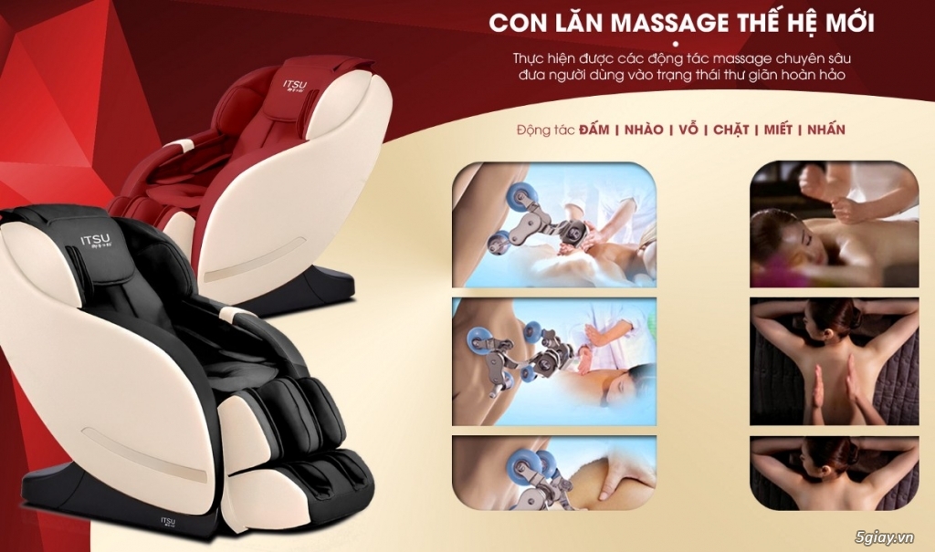 Ghế massage ITSU Su - 100 | Gọi 0913944284 - 2