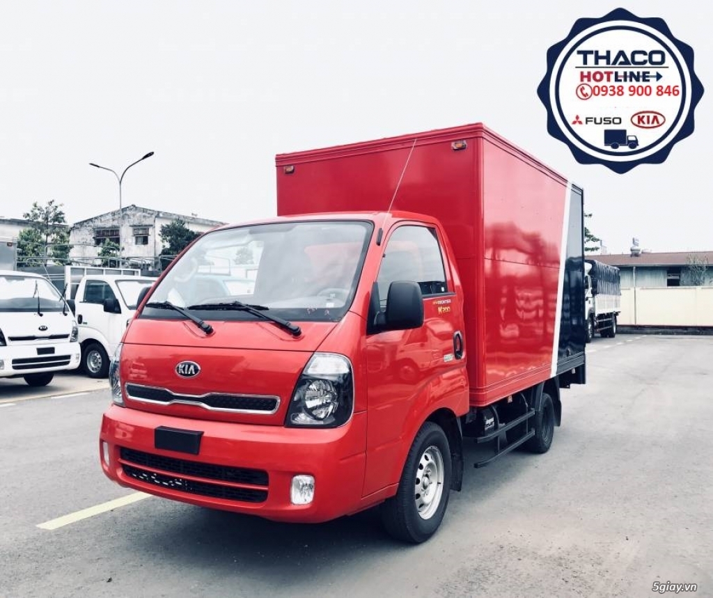 Giá xe tải thaco kia K200 new 2020/ tải trọng 990kg/1,49 tấn/1,99 tấn