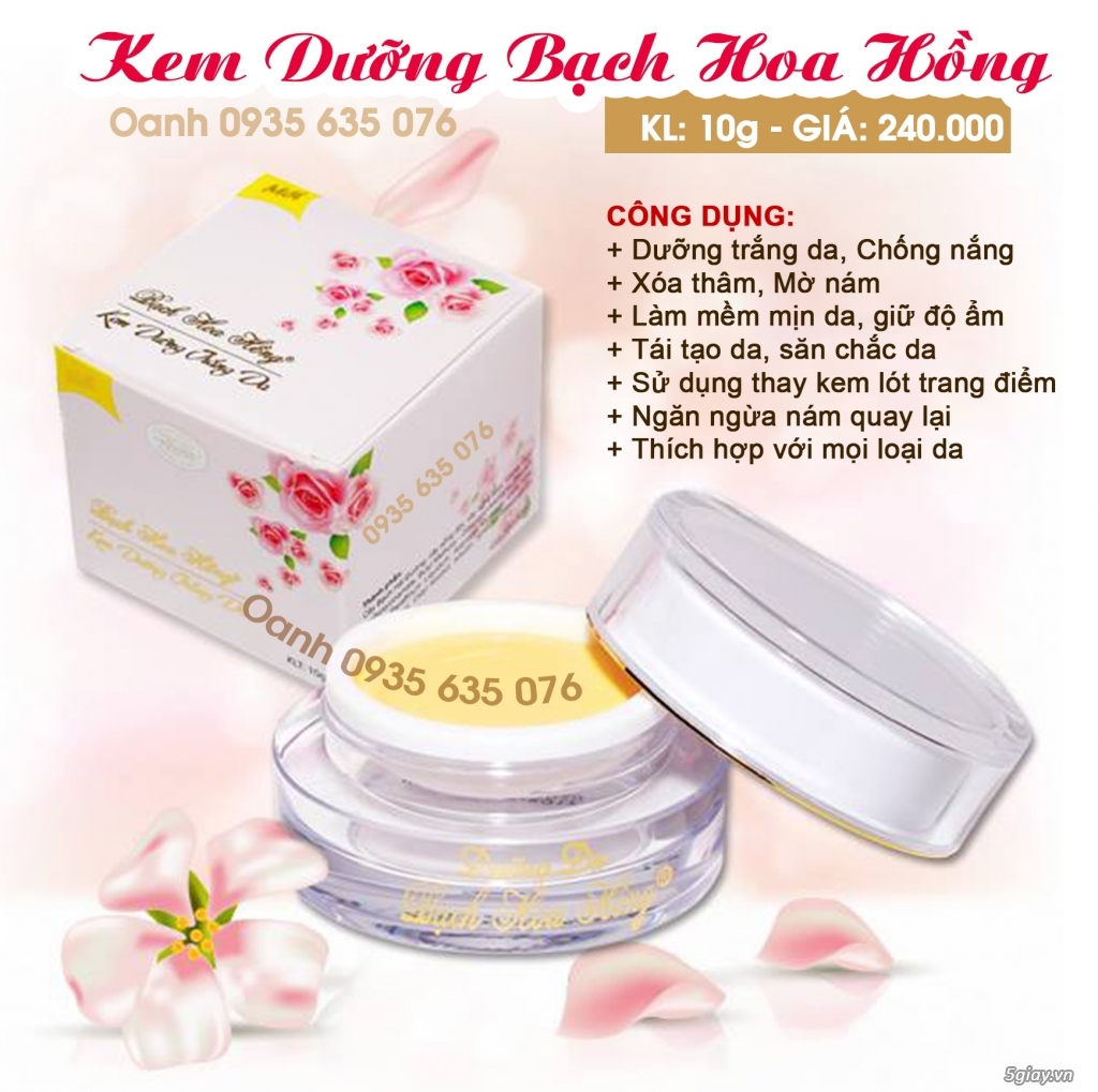 kem bạch hoa hồng - 1