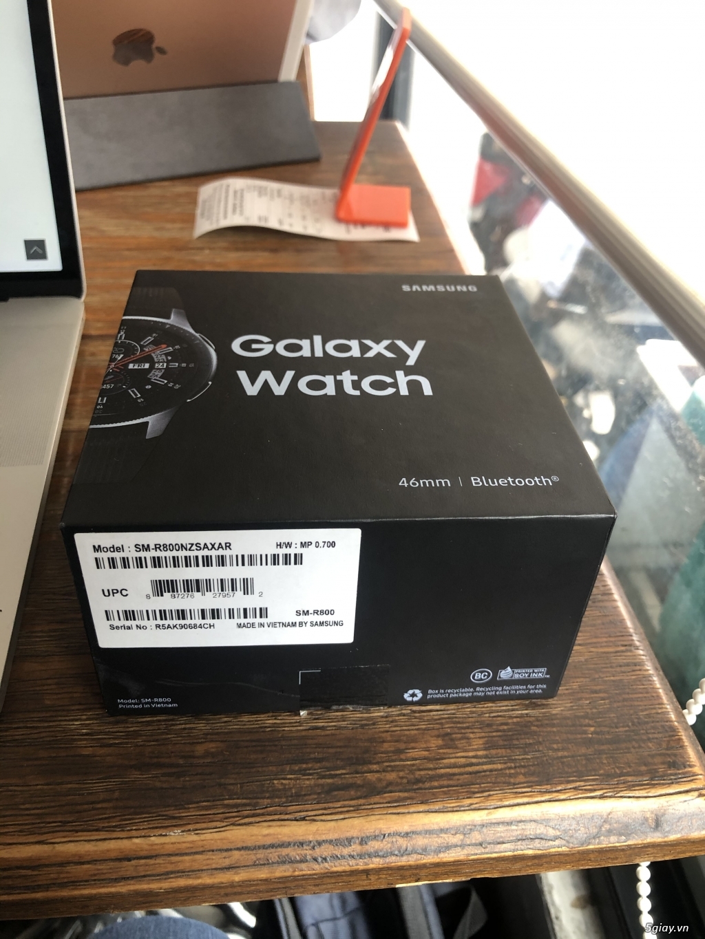 [Hồ Chí Minh]Samsung Galaxy Watch Silver 46mm mới 95%