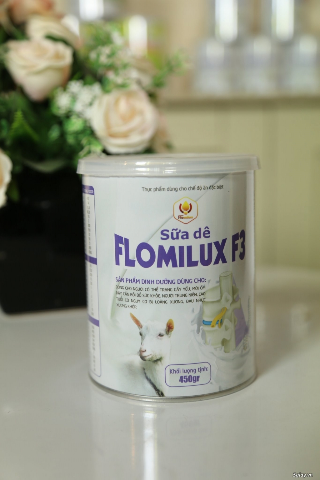 Sữa dê Flomilux F3 chuyên dành cho người đau nhức xương khớp, 690k