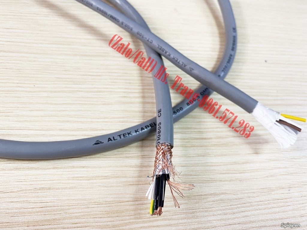 Cáp điều khiển chống nhiễu RVVP - Cáp chống nhiễu 4x1.5QMM - 6