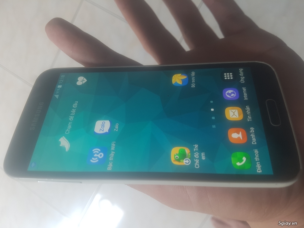 Samsung galaxy S5 zin chưa bung - 2