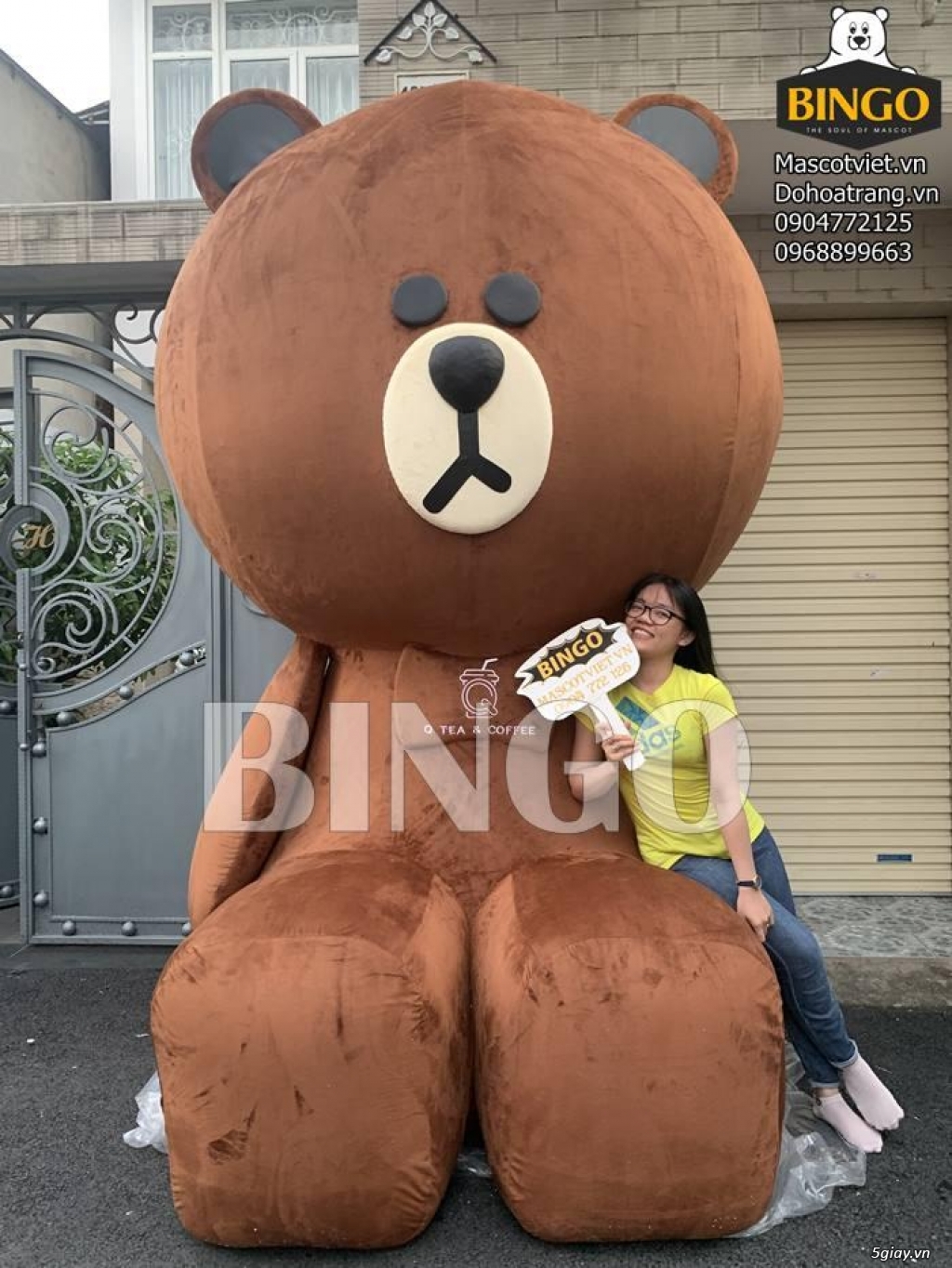 Đồ chơi mô hình động vật Gấu nâu AS25 Brown Bear  Đồ chơi trẻ em  Kidslandvn