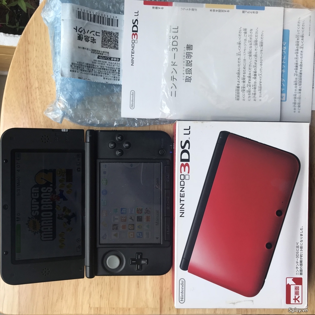 [Máy Nhật Cũ] Máy Chơi Game New Nintendo 3DS LL Code 4986 - 3