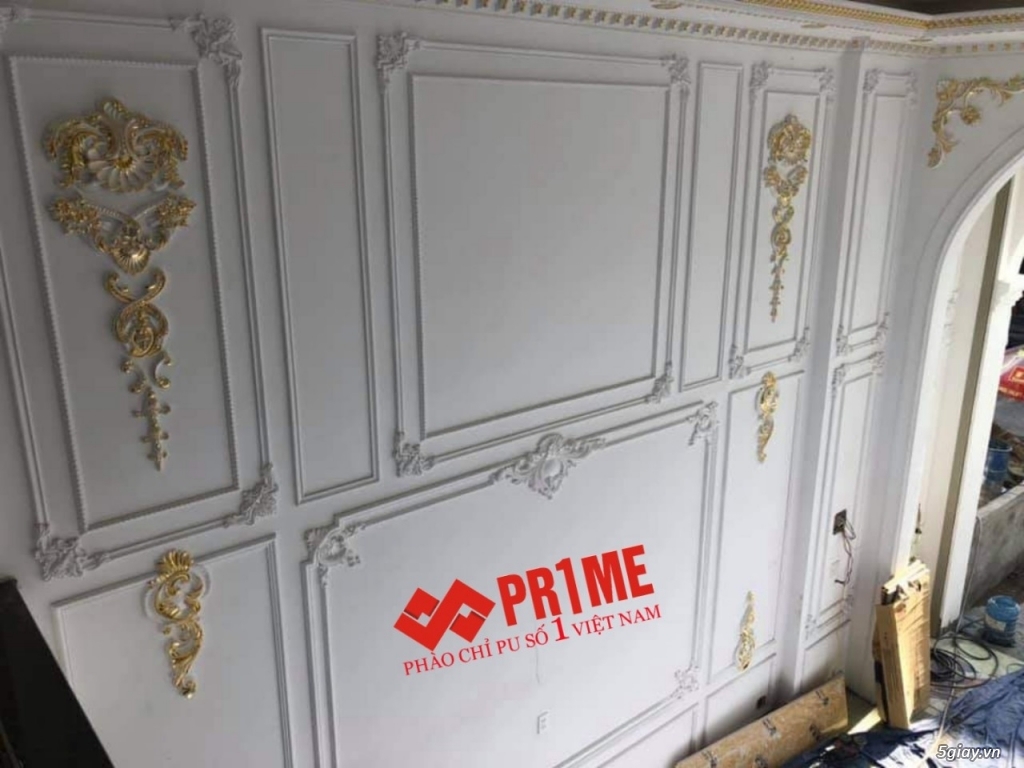 phào nhựa PU và phào PS - 2