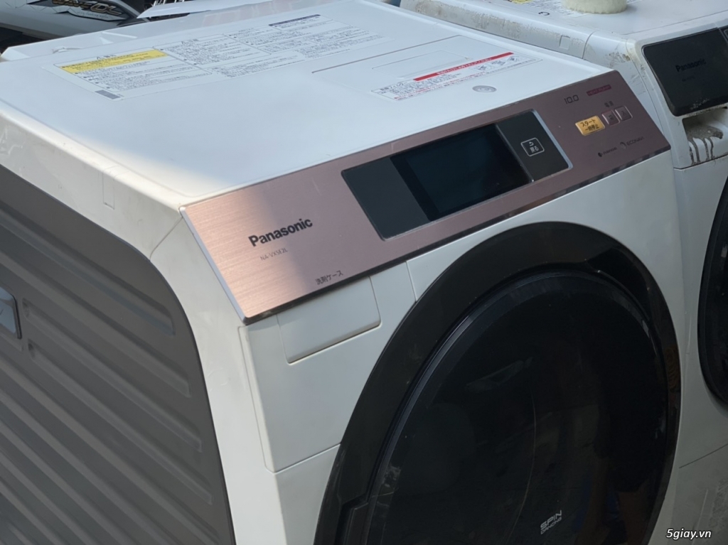 Máy giặt PANASONIC NA-VX5E2L Giặt 10kg - Sấy 6kg Đời 2015 -màu hồng - 2