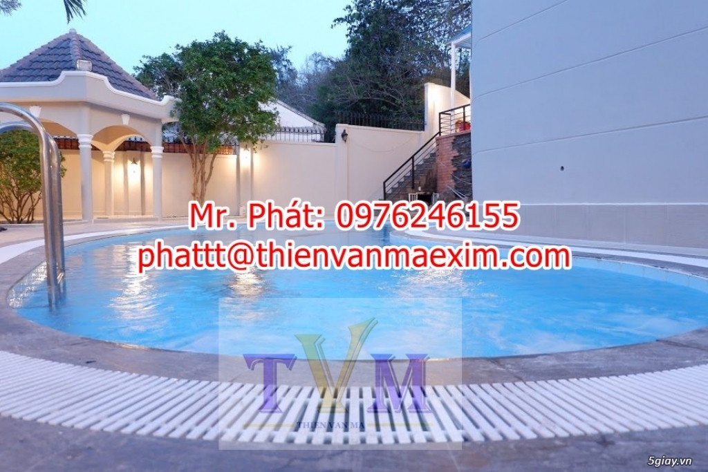 Tấm lót sàn ô lưới vuông không rỉ sét, cách điện, frp grating - 9