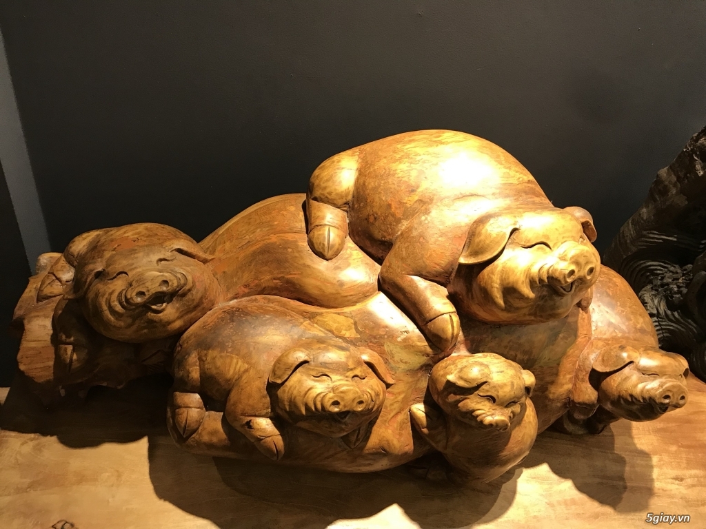 Thanh lý tượng gỗ 5 triệu - 2