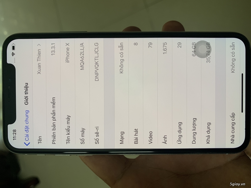 Cần bán Iphone X LL/A - 1