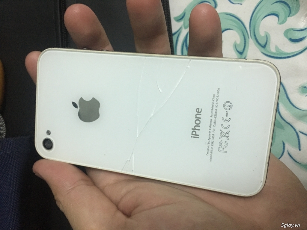 Cần bán Iphone 4s 16G QT White - 1