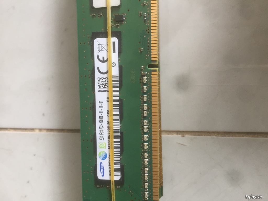 Ram pc dr3 2gb bus 1600 tháo máy đẹp