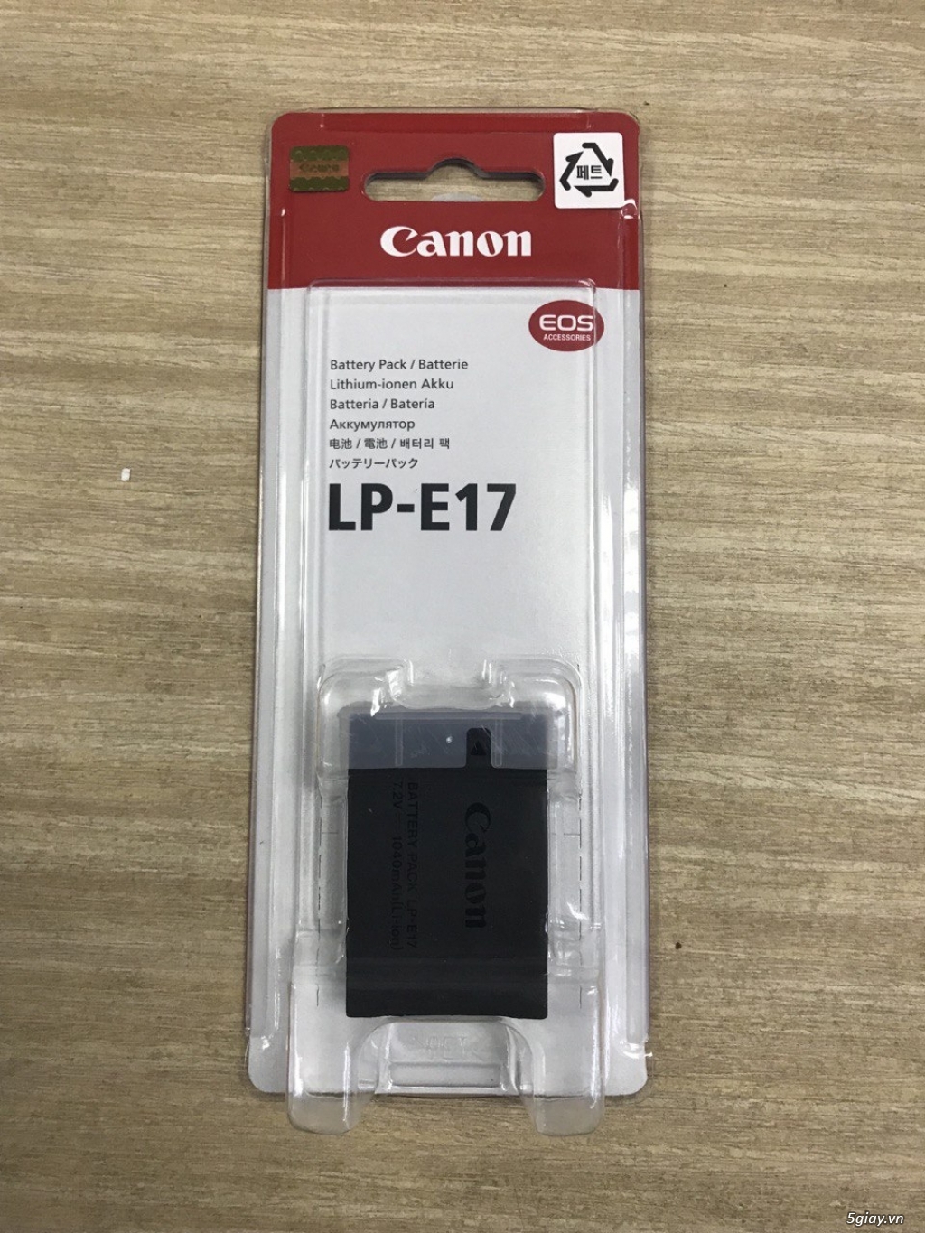 Pin máy Ảnh canon LP-E17 mới 100% - 1