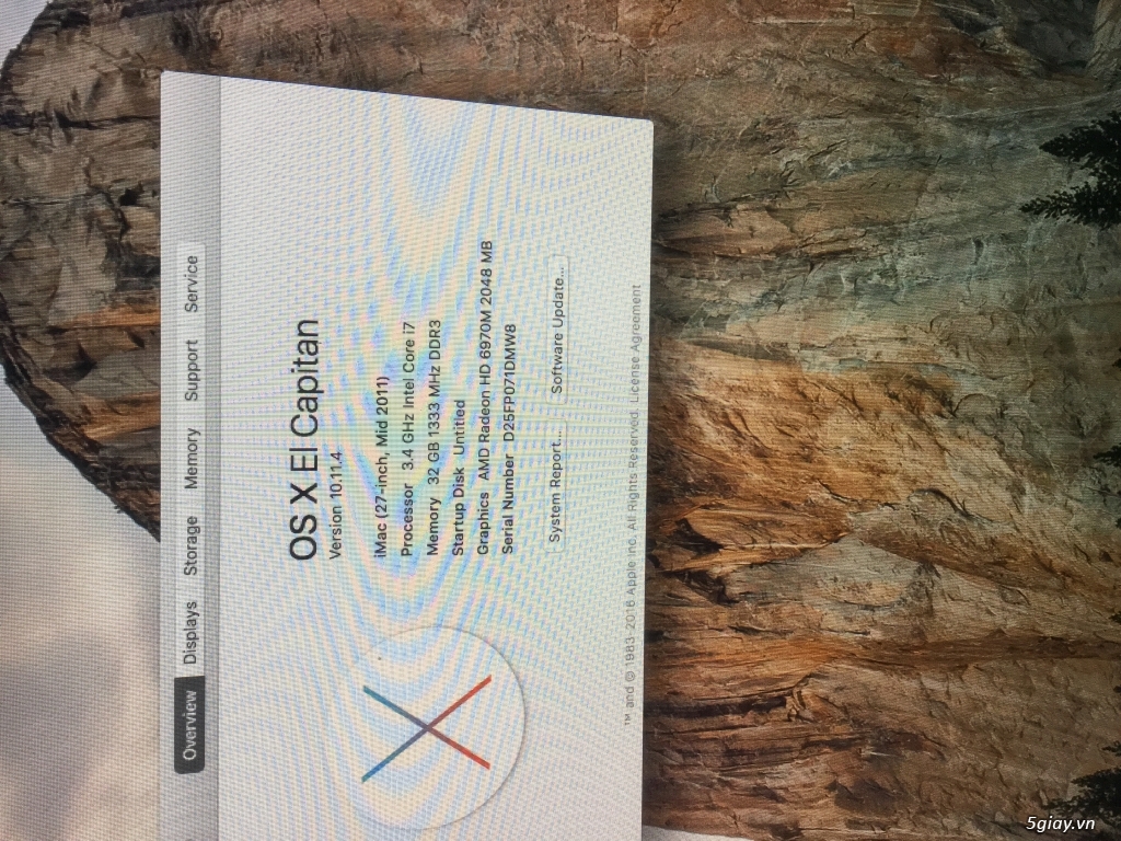 imac 27” core i7 ram 32g ssd 800g ... - 2