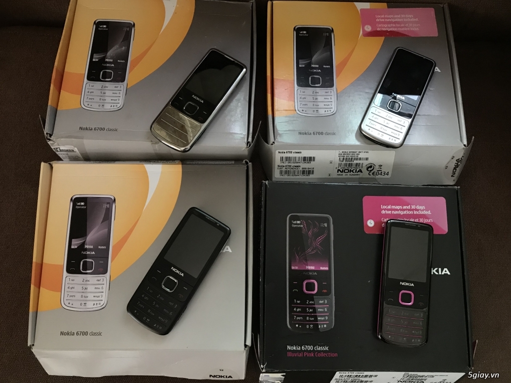 Nokia 6700 Brown - Silver - Black bán - 1