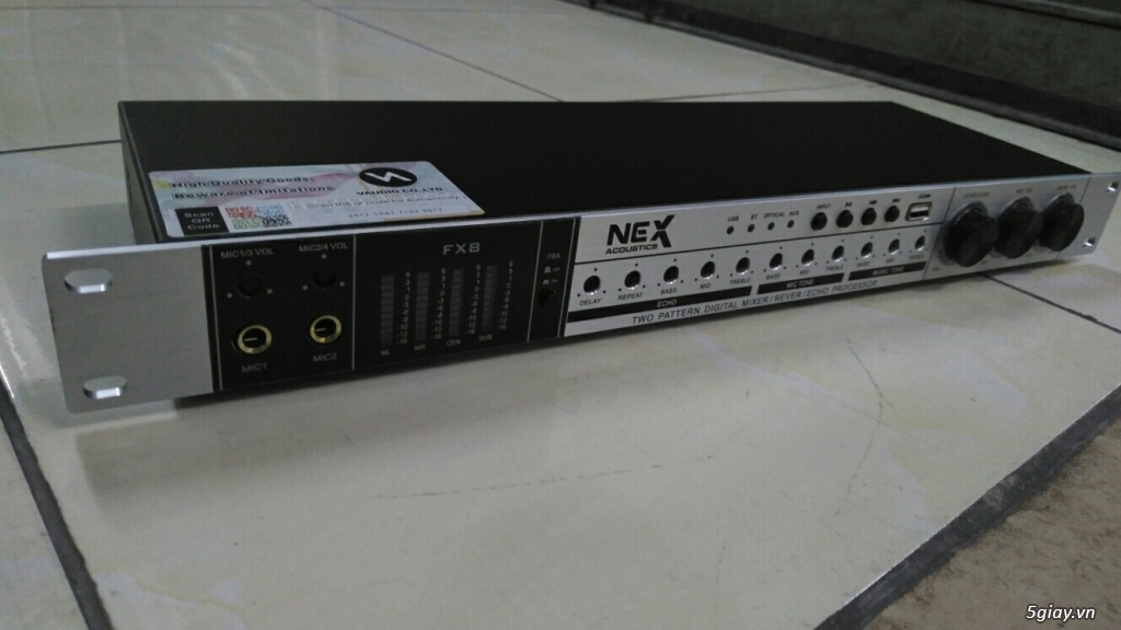 Mixer Nex FX8 Hàng Xịn Cao Cấp ( Vang Cơ )