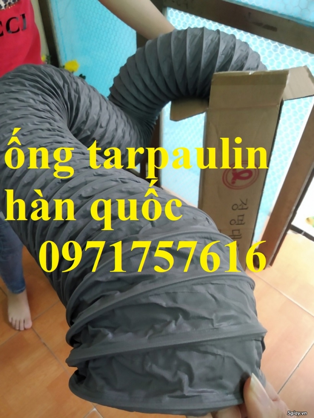 Ống gió cách nhiệt tarpaulin hàn quốc - 3