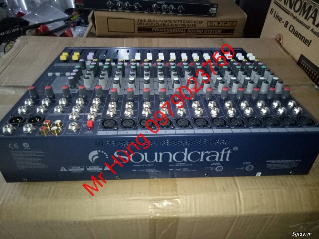 Bàn Mixer Soundcraft EFX12 - Mixer sân khấu chuyên nghiệp - Mixer sự k - 2