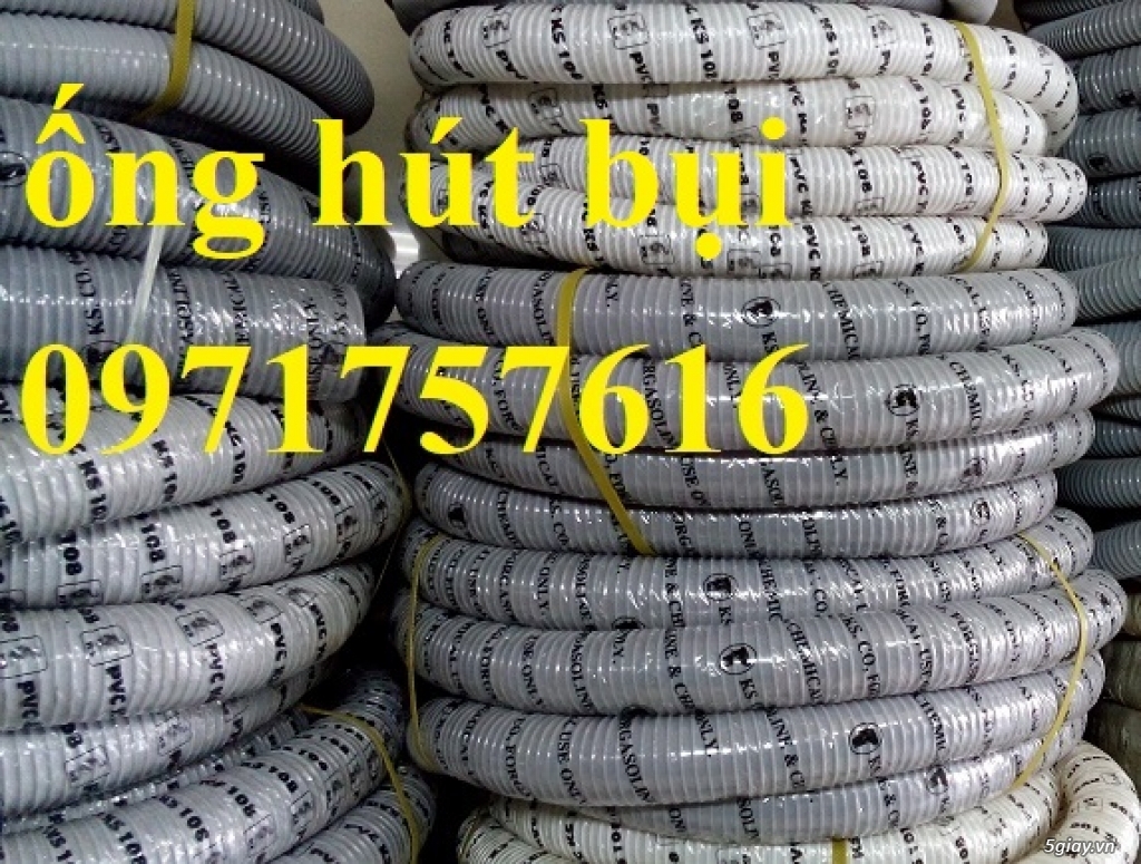 Bán ống hút bụi gân nhựa có lõi thép - 1