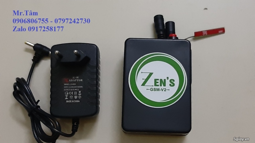 Bộ thiết bị báo điện qua tin nhắn 2 chức năng GSM V2 - Zen's Home