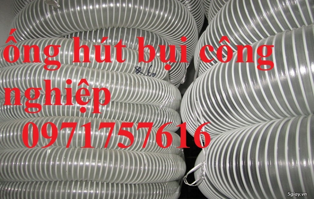Bán ống hút bụi gân nhựa có lõi thép - 3