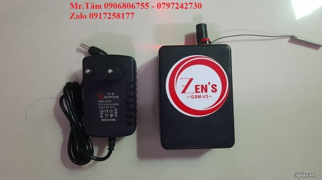 Bộ báo điện qua cuộc gọi khẩn cấp GSM V3 - Zen's Home