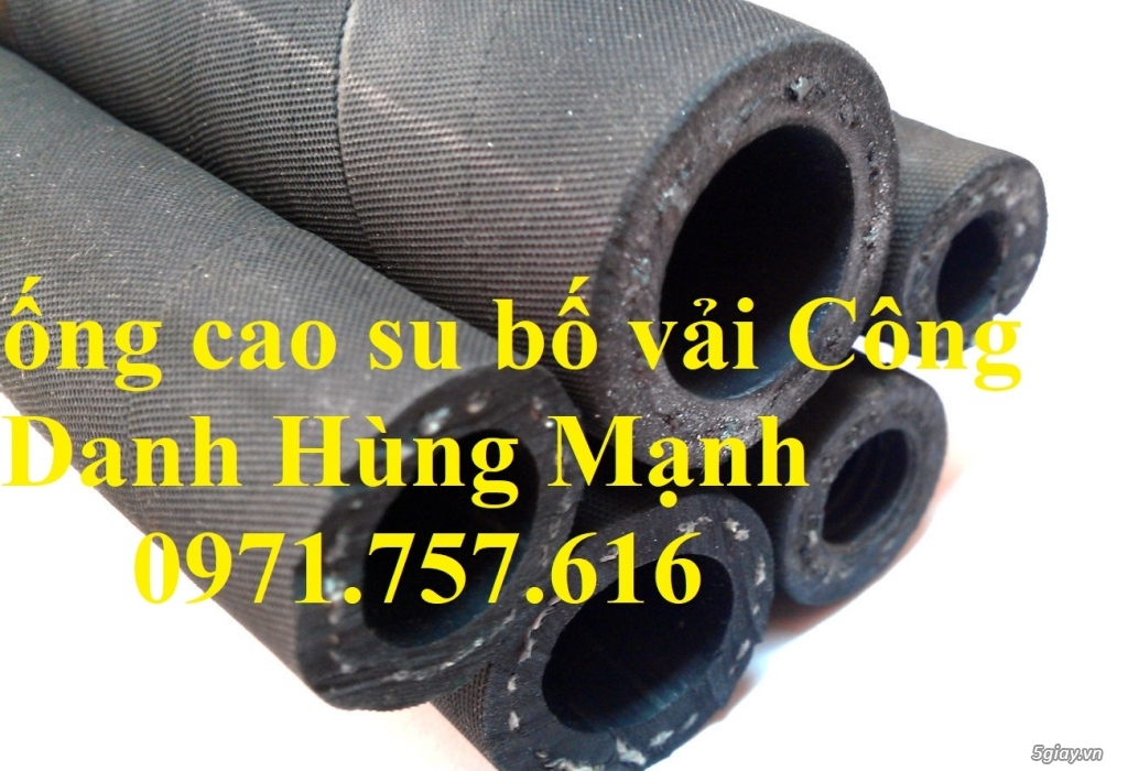 Đại lý phân phối ống cao su bố vải ,ống cao su bố vải có lõi thép - 5