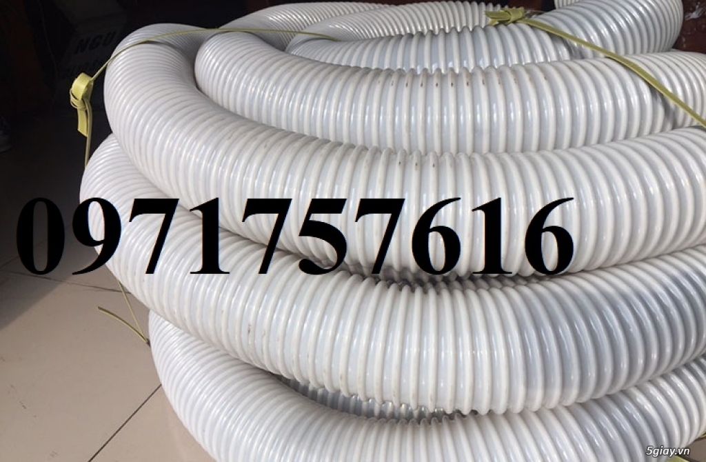 Ống hút bụi gân nhựa phi 100 - 4