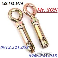 Nở sắt móc tròn M6-8-10,nở 3 cánh,nở đóng M20,nở sắt vỏ liền cờ to M20 - 2